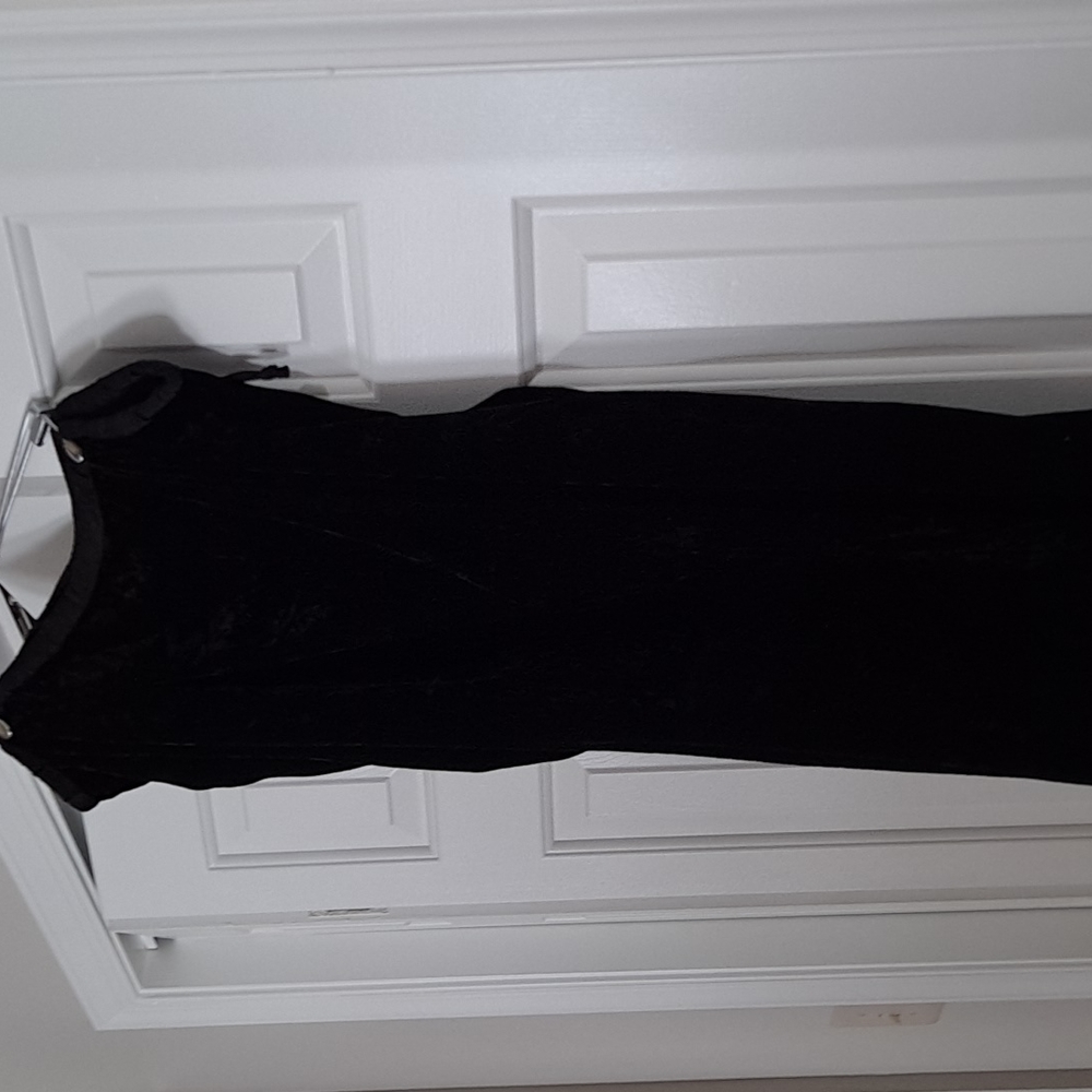 Crushed Velvet long skirt